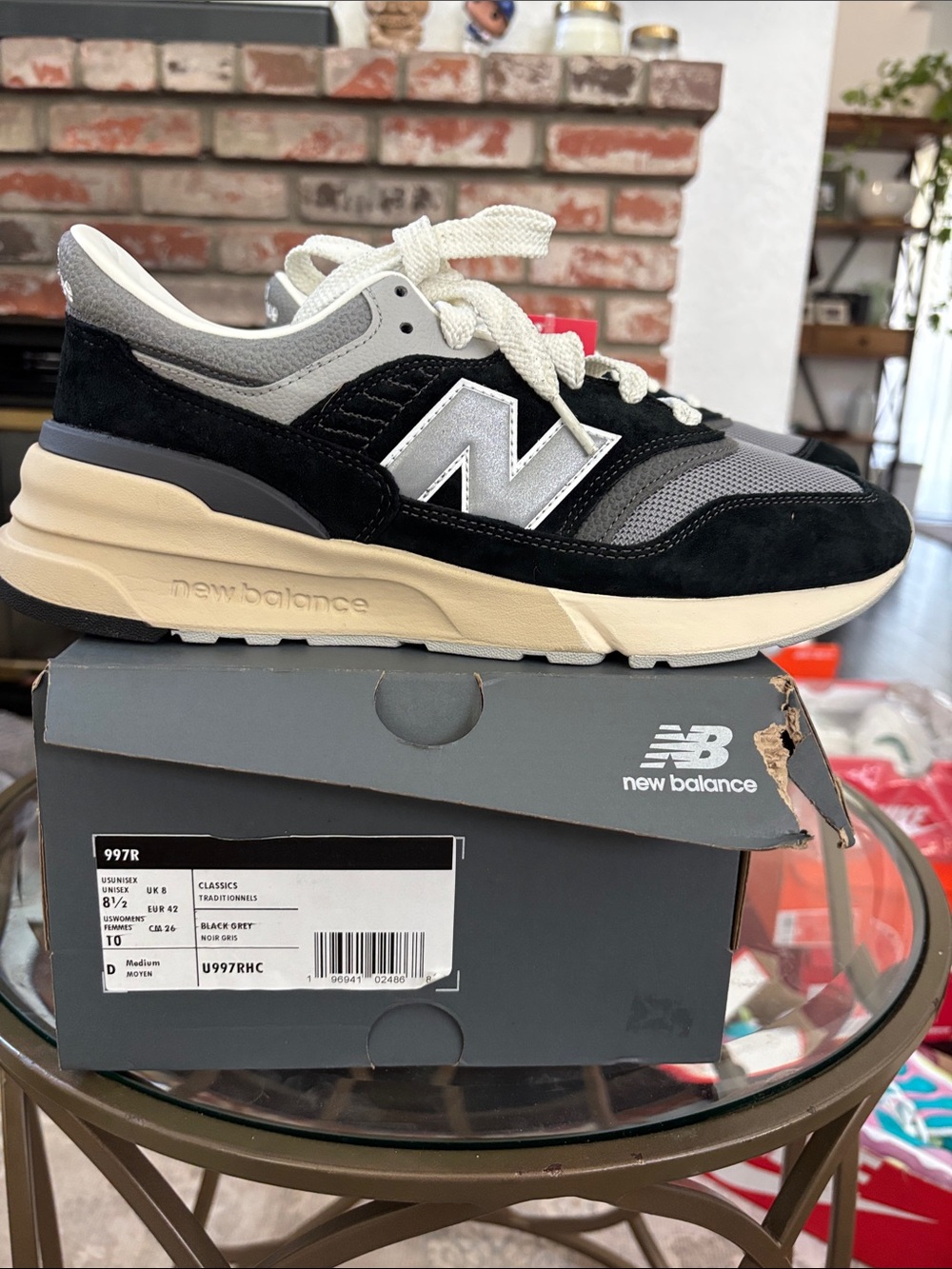 Classic New Balance 997R Lifestyle Sneaker U997RHC Men’s Size 8.5